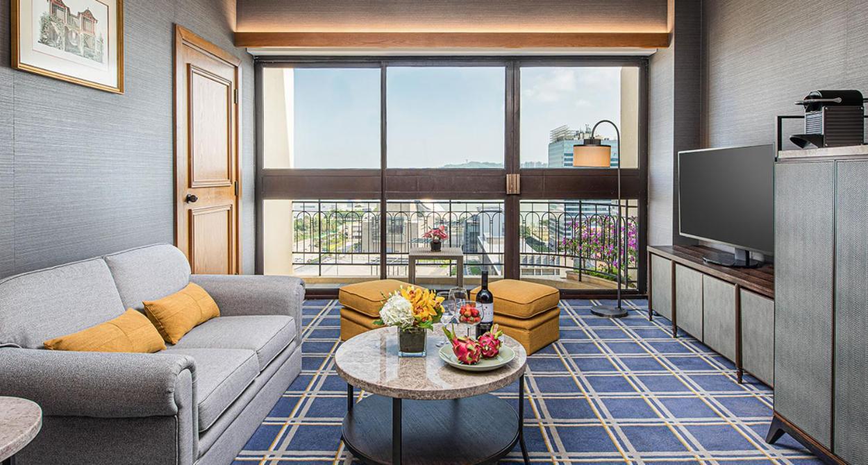 Artyzen Grand Lapa Macau Hotel Exterior foto Living room