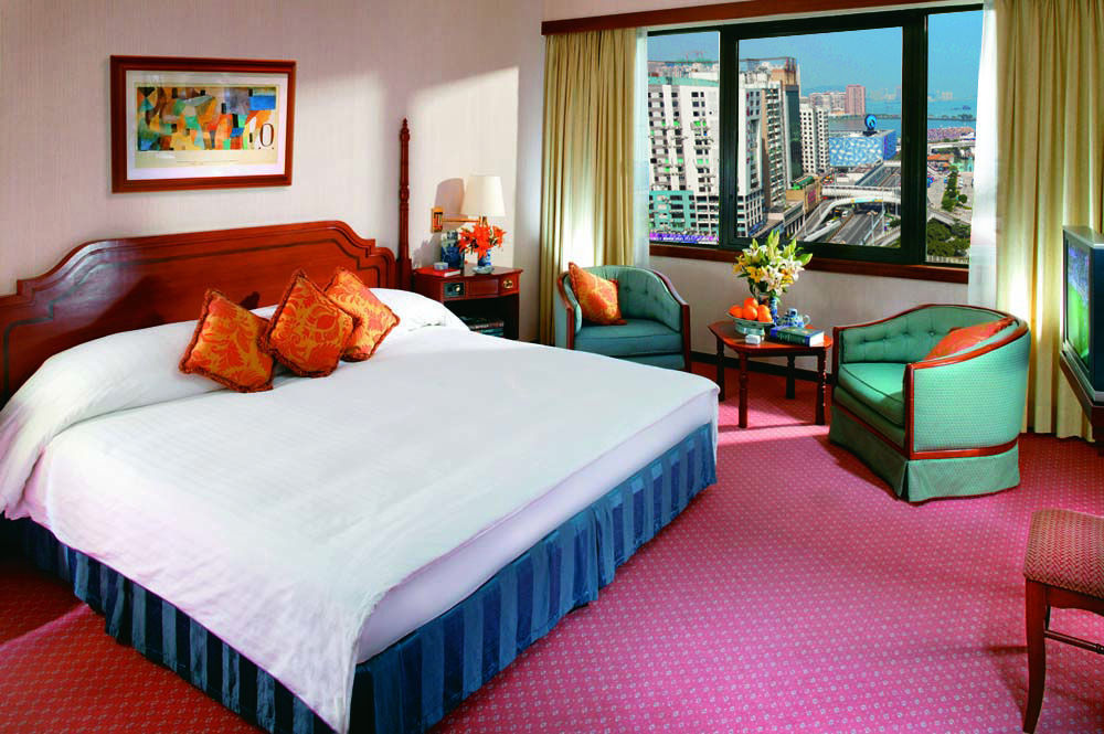 Artyzen Grand Lapa Macau Hotel Exterior foto A room at the hotel